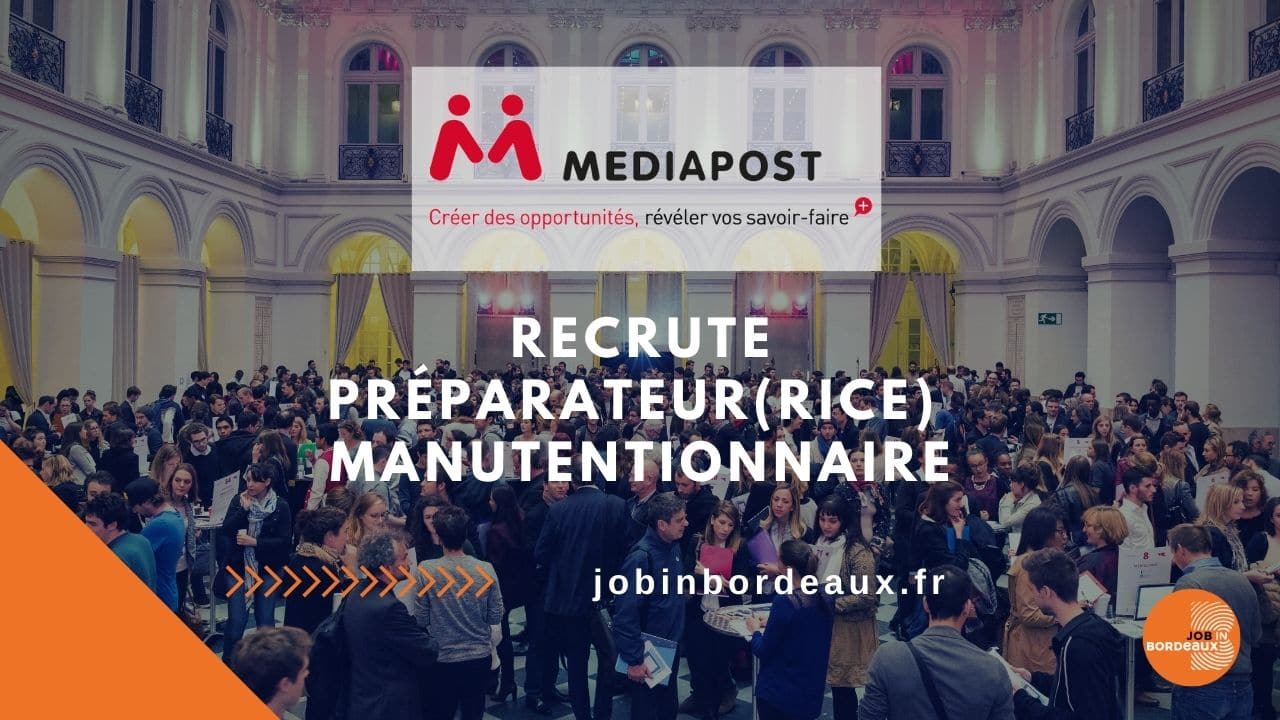 Preparateur Manutentionnaire H F Job In Bordeaux